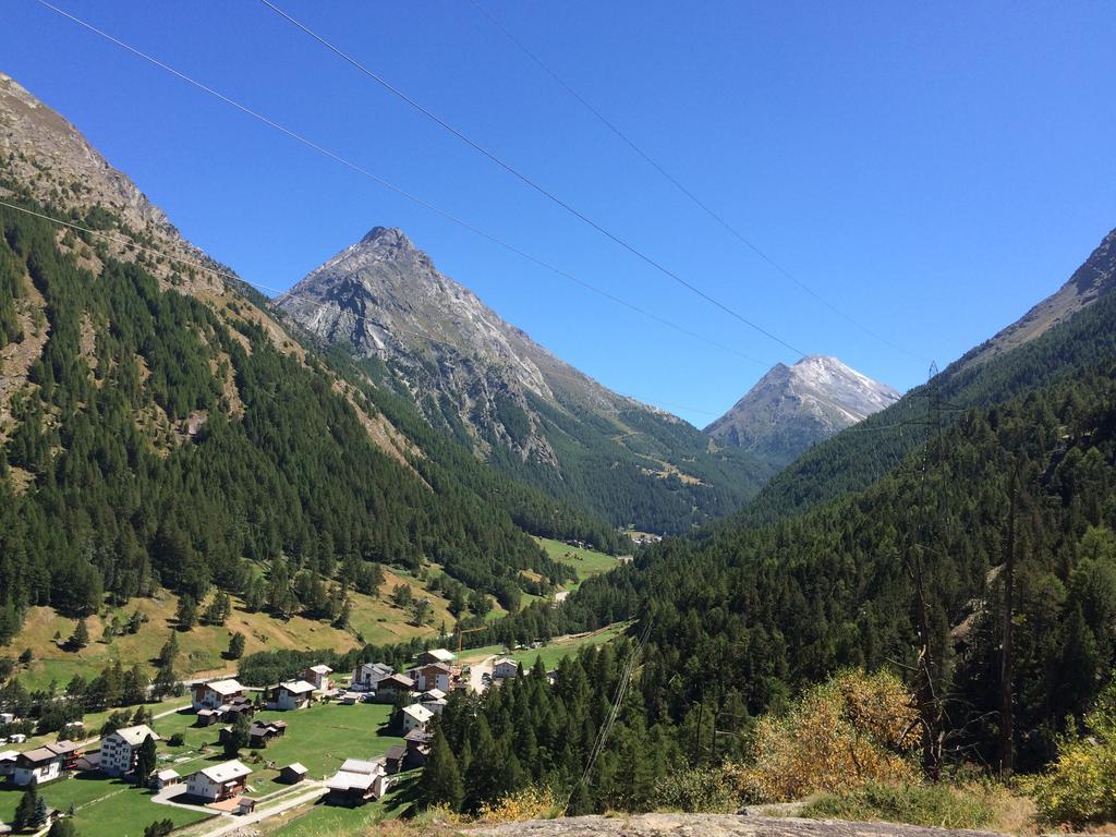 Haus Alpenstern Saas-Grund Exterior foto